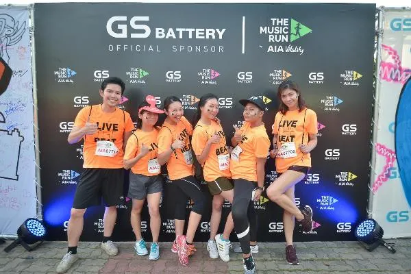 GS BATTERY ผู้สนับสนุนงาน The Music Run BKK 2015 ร่วมจัดกิจกรรมภายในงาน